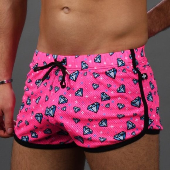 Andrew Christian Other - Andrew Christian Forever Diamond Jogger Shorts